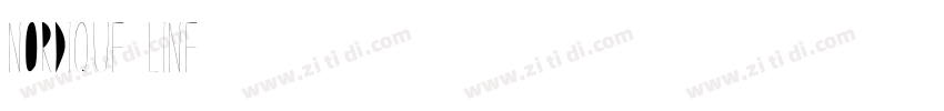 Nordique line字体转换